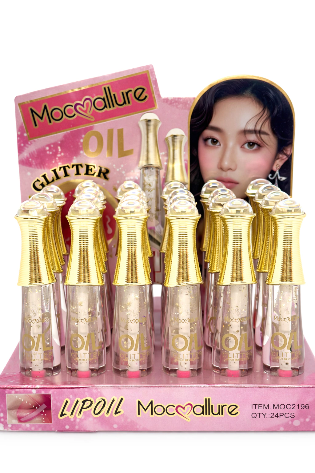 Brillo labial Glitter oil MocAllure